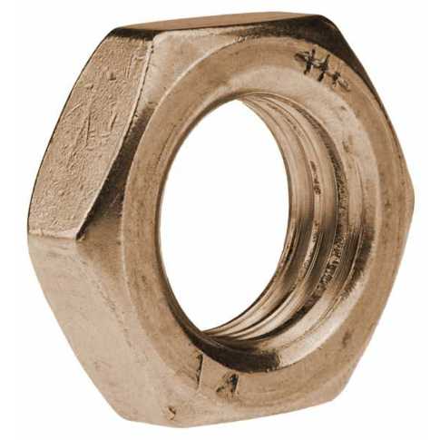DIN 431 Rohrmuttern 1 1/4 Zoll - Messing blank