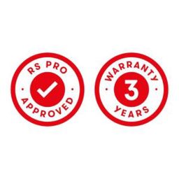 RS PRO M8 Selbstsichernde Sicherungsmuttern | 13mm Glatt | A4 316 Edelstahl